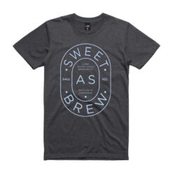 Sweet As Brew Mens T-Shirt - Asphalt