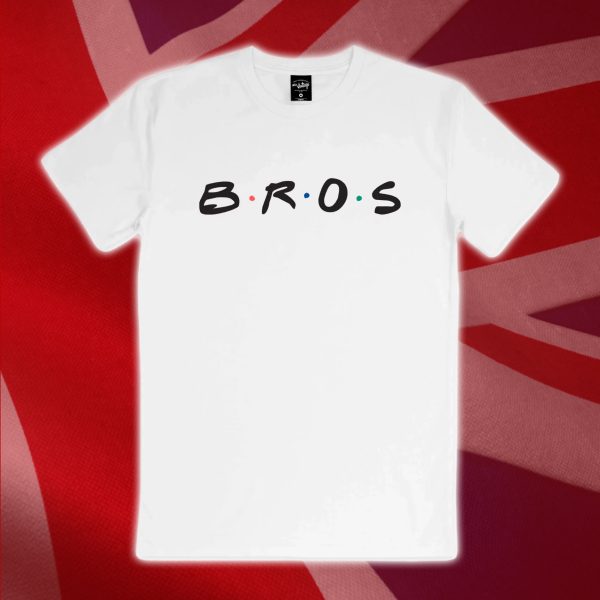 Bros Men’s White T-shirt