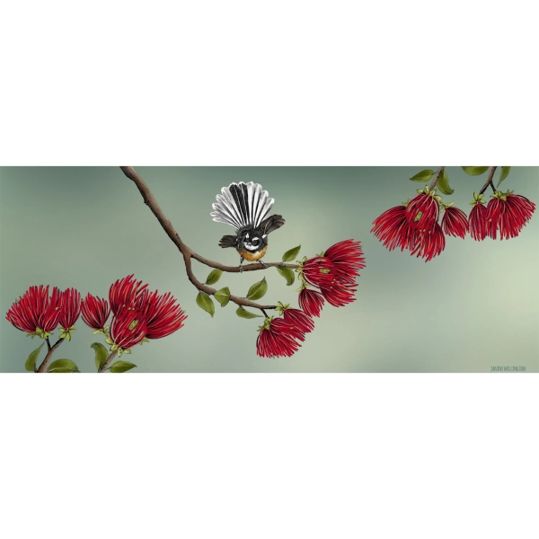 Fantail Pohutukawa Coffee Cup - Image 2