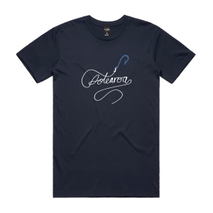 Te Matau Men's T-Shirt Navy